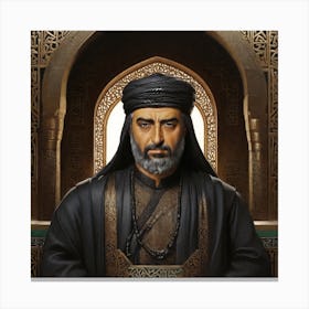 Sultan Of Iran Canvas Print