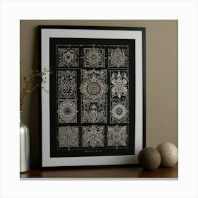 Mandala Print Canvas Print