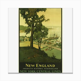 New England Canvas Print