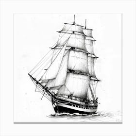 Sailing Ship 1 Canvas Print