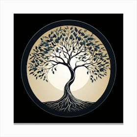 Tree Of Life art print 5 Canvas Print