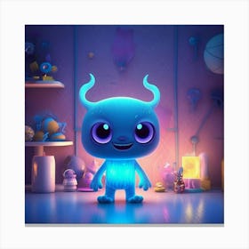 Little Monster Canvas Print