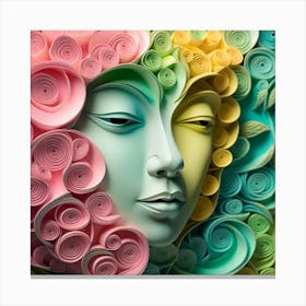 Paper Art 11 Canvas Print