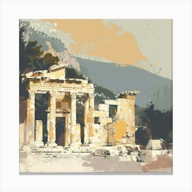 Delphi, Greece 2 Canvas Print