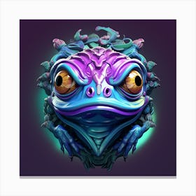 Lizard Head Canvas Print