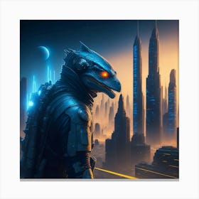 Reptile Odyssey Canvas Print