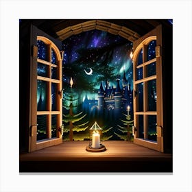 Window of dreams 5 Canvas Print