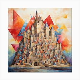 City of Triangles Canvas Print