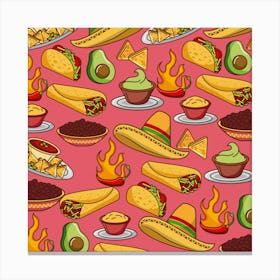 Mexican Pattern Canvas Print