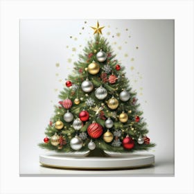 Christmas Tree 4 Canvas Print