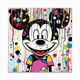 Mickey Reimagined 8 Canvas Print