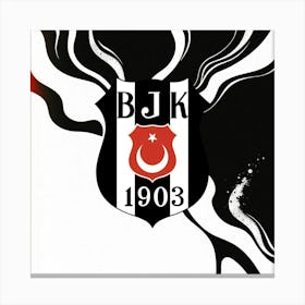 Beşiktaş J.K Logo Wall Art 10 Canvas Print