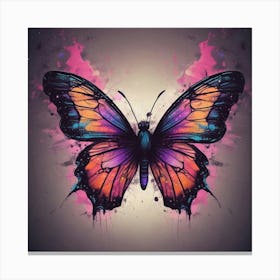 Butterfly Painting 244 Canvas Print