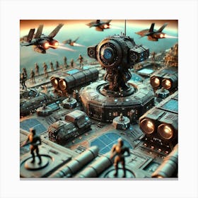 Defense Systems Martian Dominion Canvas Print