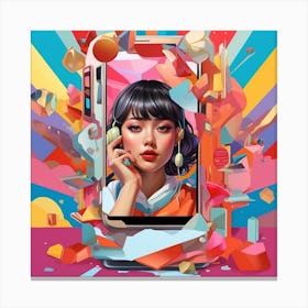 Asian Girl 1 Canvas Print