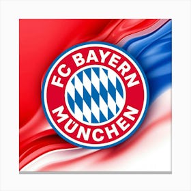 FC Bayern München Logo Wall Art 30 Canvas Print