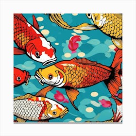 Koi Fish 15 Canvas Print