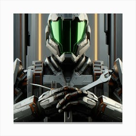 Halo Soldier 1 Canvas Print