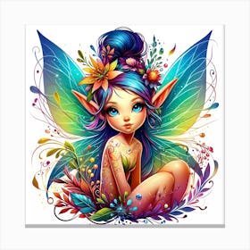 Fairy Girl 2 Canvas Print