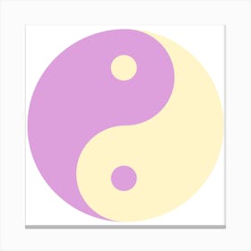 Yin Yang Symbol 29 Canvas Print