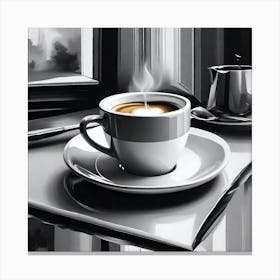 Coffee And Tea Canvas Print