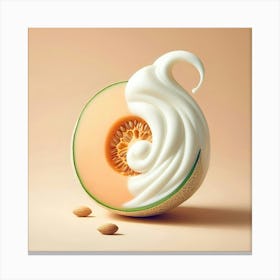 Melon Advertising Canvas Print