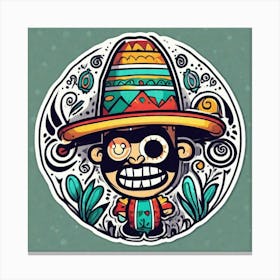 Mexican Boy 9 Canvas Print