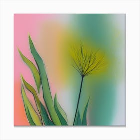 Simple Floral Canvas Print
