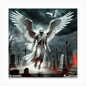 Angel Of Death Canvas Print