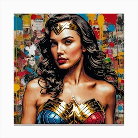 Wonder Woman 5 Canvas Print