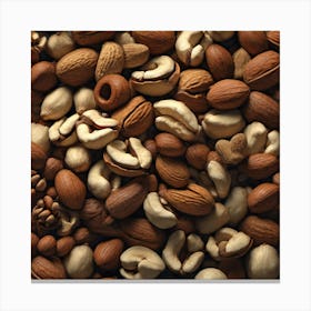 Nuts And Seeds 13 Canvas Print