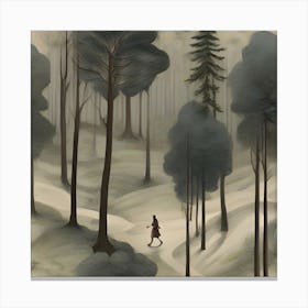 'The Woods' Canvas Print