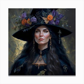 Witches Hat 9 Canvas Print