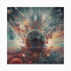 Spaceship 1 Canvas Print