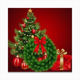 Christmas Tree Canvas Print