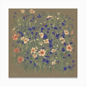 Wildflowers Canvas Print