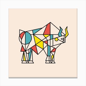 The Bull By Hen Macabi Canvas Print