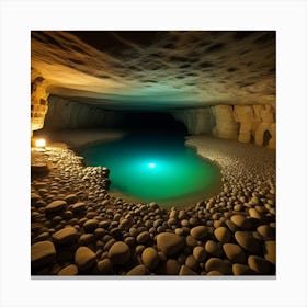 Laguna Subterranea Canvas Print