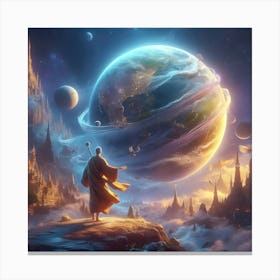 Mysterious Planet Canvas Print