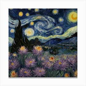 Starry Night 1 Canvas Print