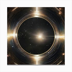 Black Hole 1 Canvas Print