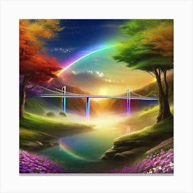 Rainbow Bridge 1 Canvas Print