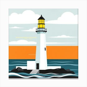 Lighthouse 9 Canvas Print