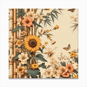 Hawaiian Flowers Canvas Print