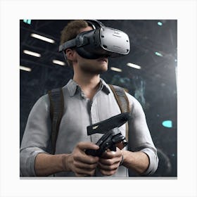 Vr Headset 31 Canvas Print