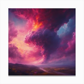 Storm Clouds In The Sky Canvas Print