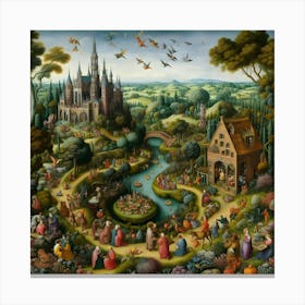 Garden Of Eden Canvas Print