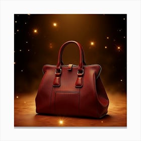 Red Handbag Canvas Print