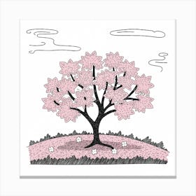 Cherry Blossom Tree 1 Canvas Print