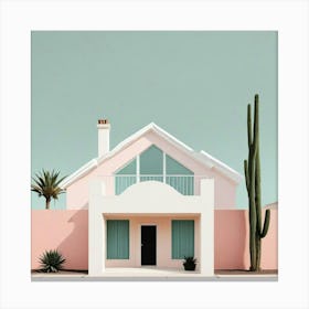 California House 3 Canvas Print